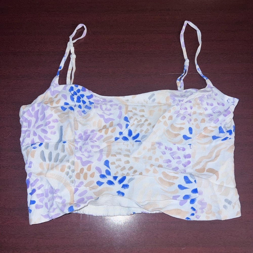 Wilfred Blue and Purple Floral Camisole - Picture 2 of 5